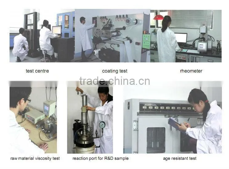 High creep resistance spandex adhesive for diaper