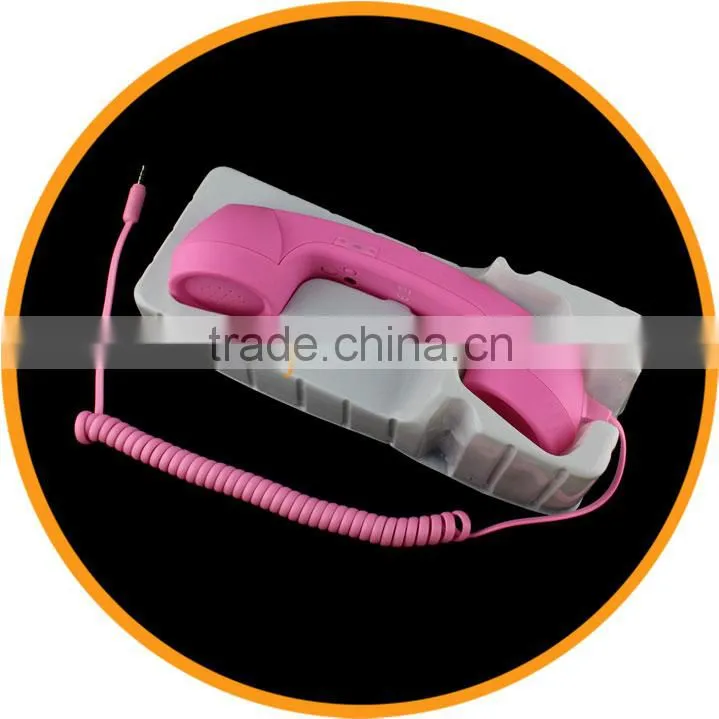 3.5mm Wired Mic Retro Phone Handset Telephone Receiver for iPhone from Dailyetech