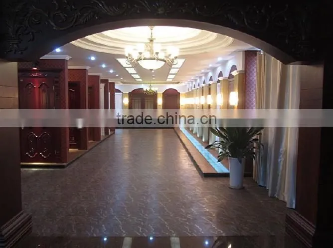 Veneer doors with High-grade glass