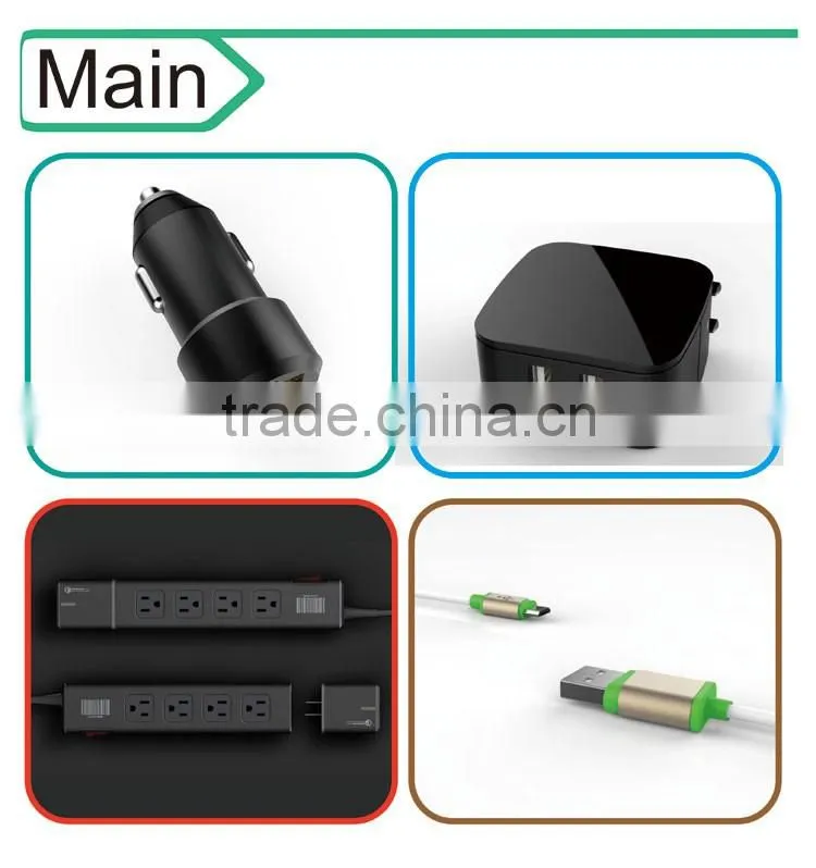 Qualcomm Certified Quick Charge 2.0 3.0,QC 3.0 QC 2.0 Charger,quick charge qc 2.0 wall charger qc 3.0