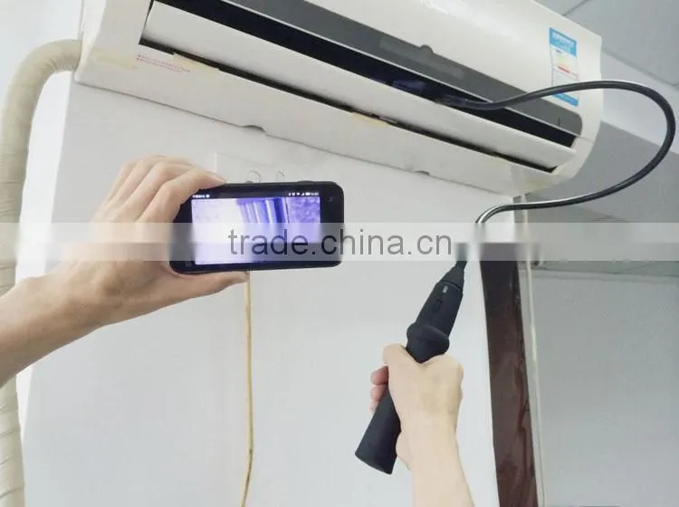 Wifi HD camera 10mm Hard tube Waterproof Gooseneck Borescope wifi Video Inspection endoscope camera