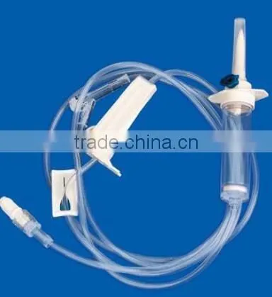 Medical disposable iv infusion set apparatus