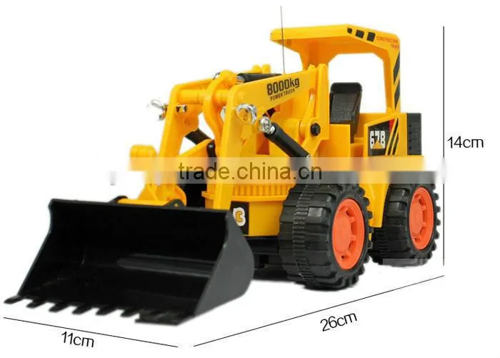 RC model bulldozer
