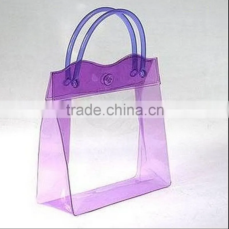 2016 Yiwu China waterproof bag wholesale transparent pvc beach bag