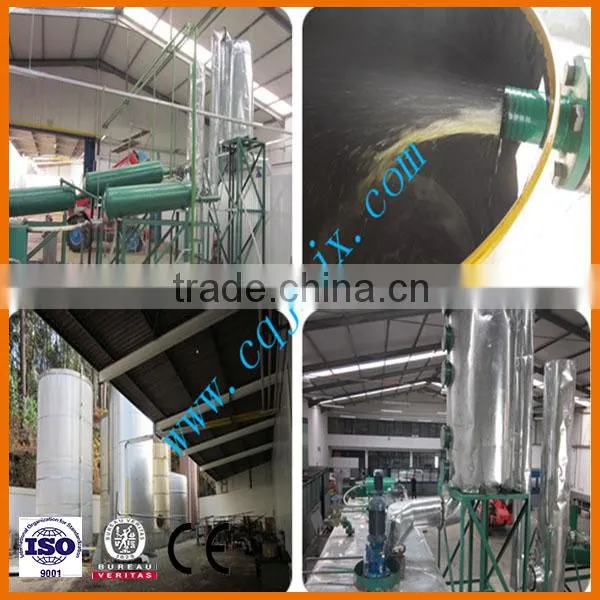 Mini-refinery for diesel oil JNC china waste engine oil distillation