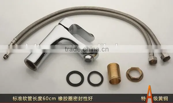 Bathroom Brass Faucet, Chrome Plated Single Hole Water Tap, Water Tap types upc faucet