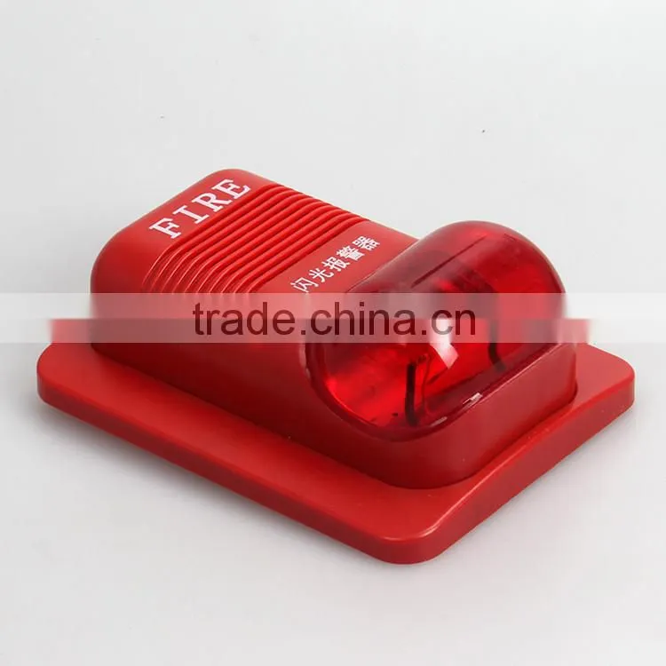 220v Fire Protection System wireless strobe Alarm outdoor siren and strobe light