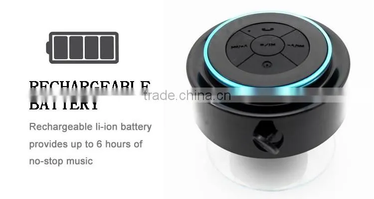 F012 multi black color waterproof wireless mini speaker bluetooth hansfree talk