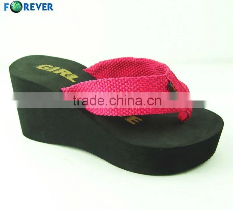 Hot stylish and fashion EVA high heel slipper for lady