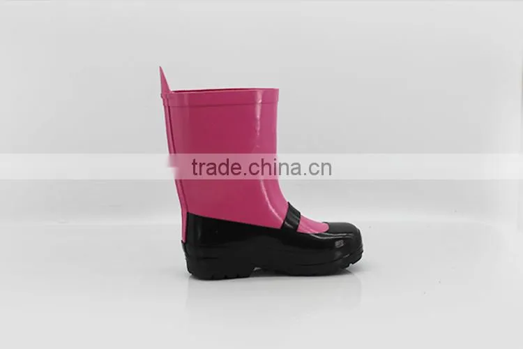 Famouse Brand 10 Years experience Removable kids rain boots