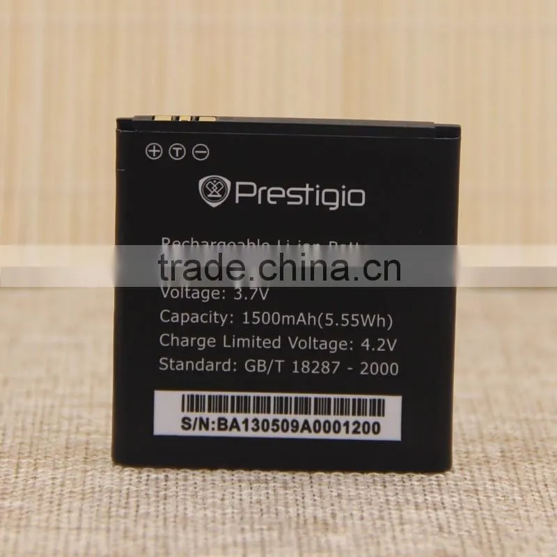1500mah Li-ion Spice Mobile Battery for Prestigio MultiPhone PAP4040 DUO