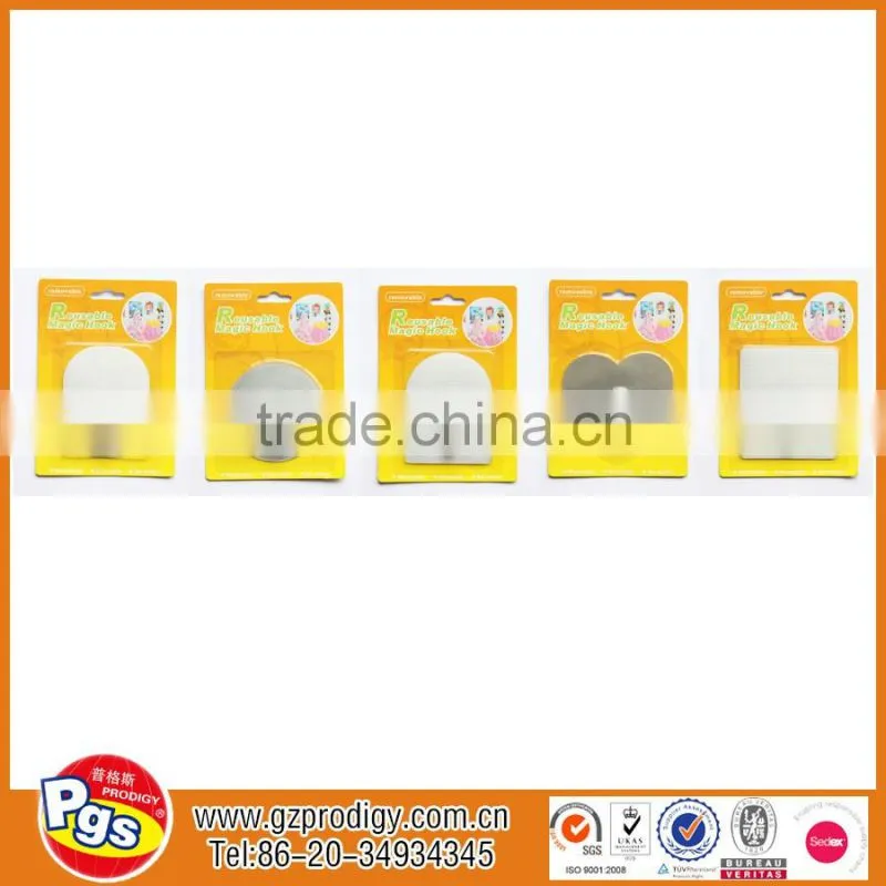 reusable plastic glass door hook