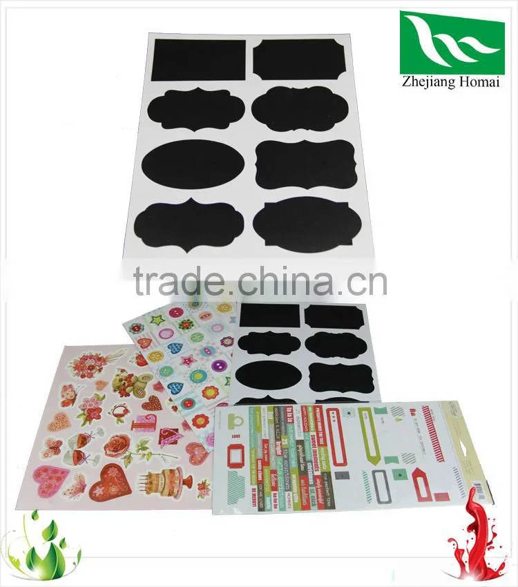 2015 Hot Selling Custom Printed Self Adehesive Sticker Paper Wholesale