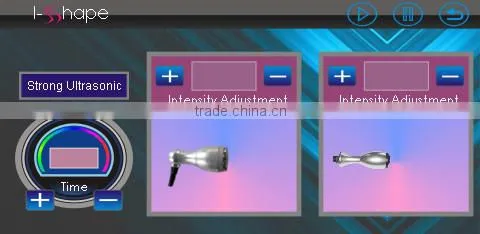 Ultrasonic Cavitation RF Thermotherapy Electrotherapy Weight Loss Equipment