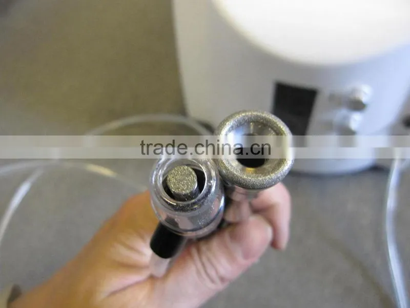 Skin spa diamond dermabrasion device