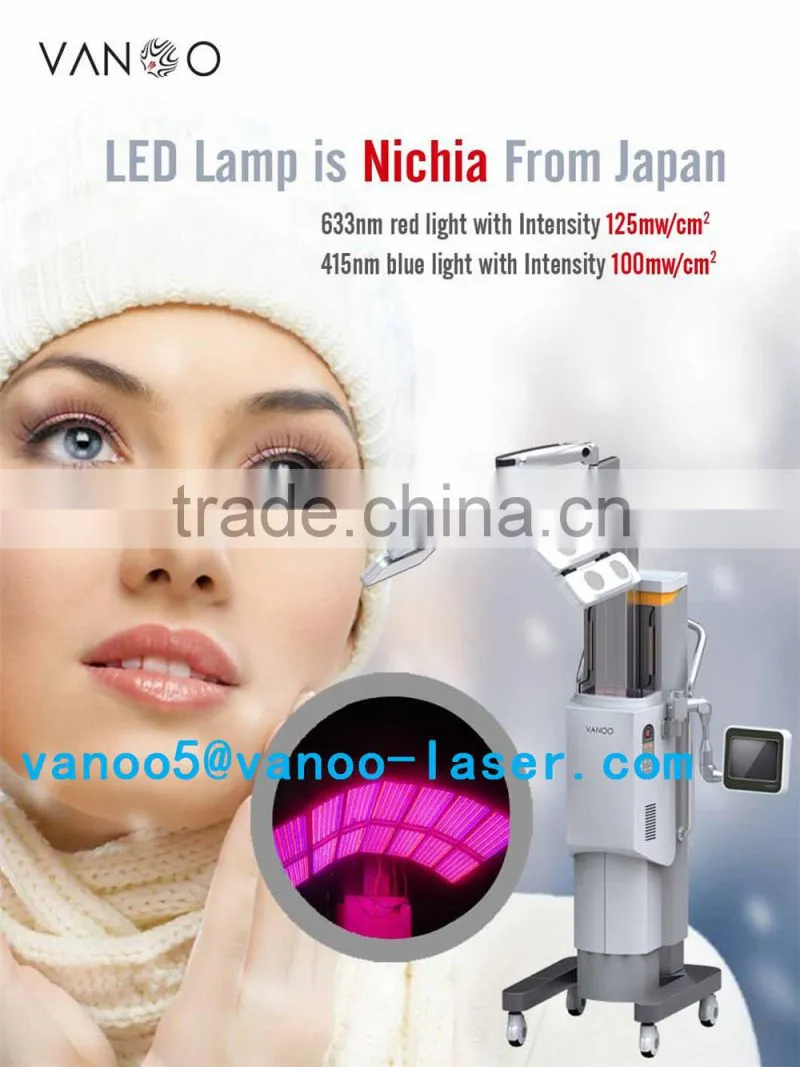 Acne Treatment Feature and PDT Type LED light therapy beauty equipment