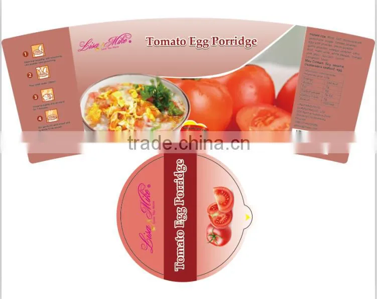 TOMATO EGG PORRIDGE