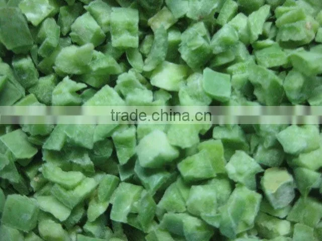 IQF DICED GREEN PEPPER