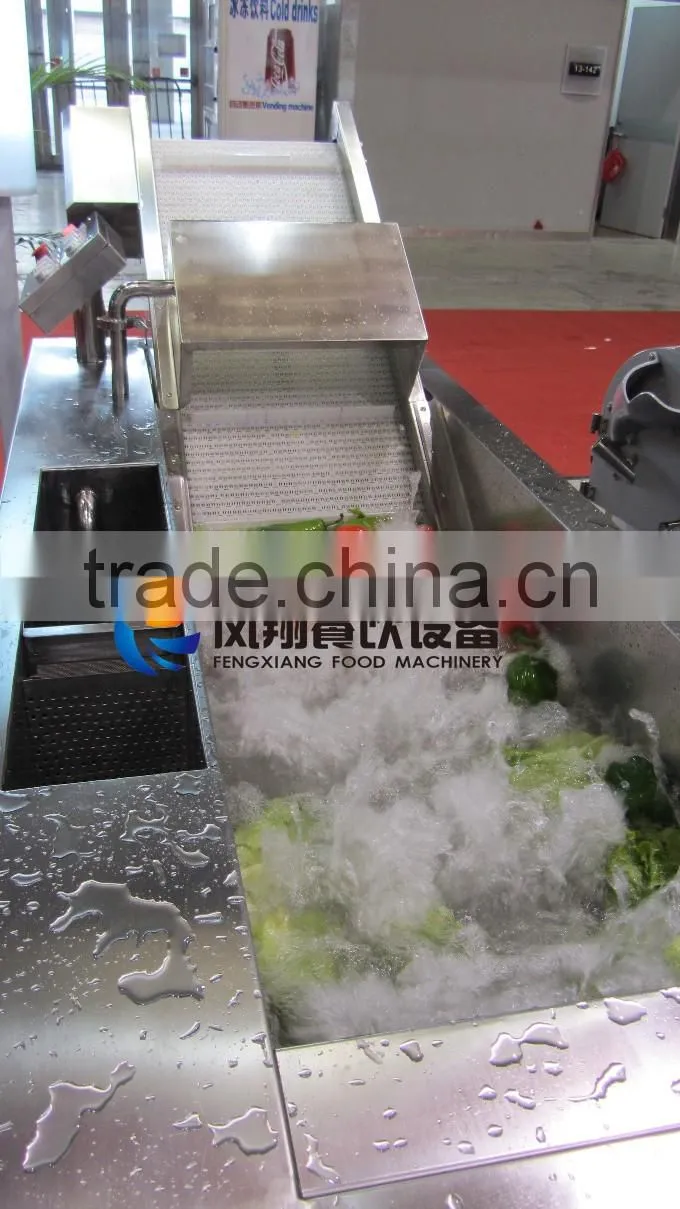 WA-2000 automatic Ozone bubble cycle high pressure vegetable washer machine