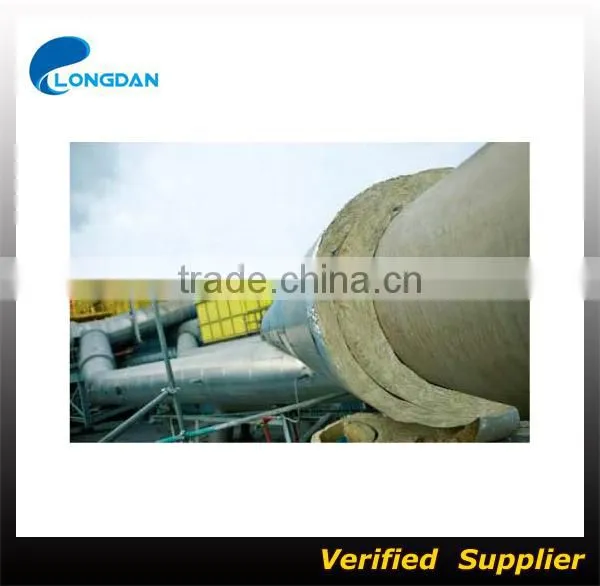 High Quality Cheaper Thermal Insulation Fire-proof Rock Wool Roll Oven with Glass Tissue Cloth