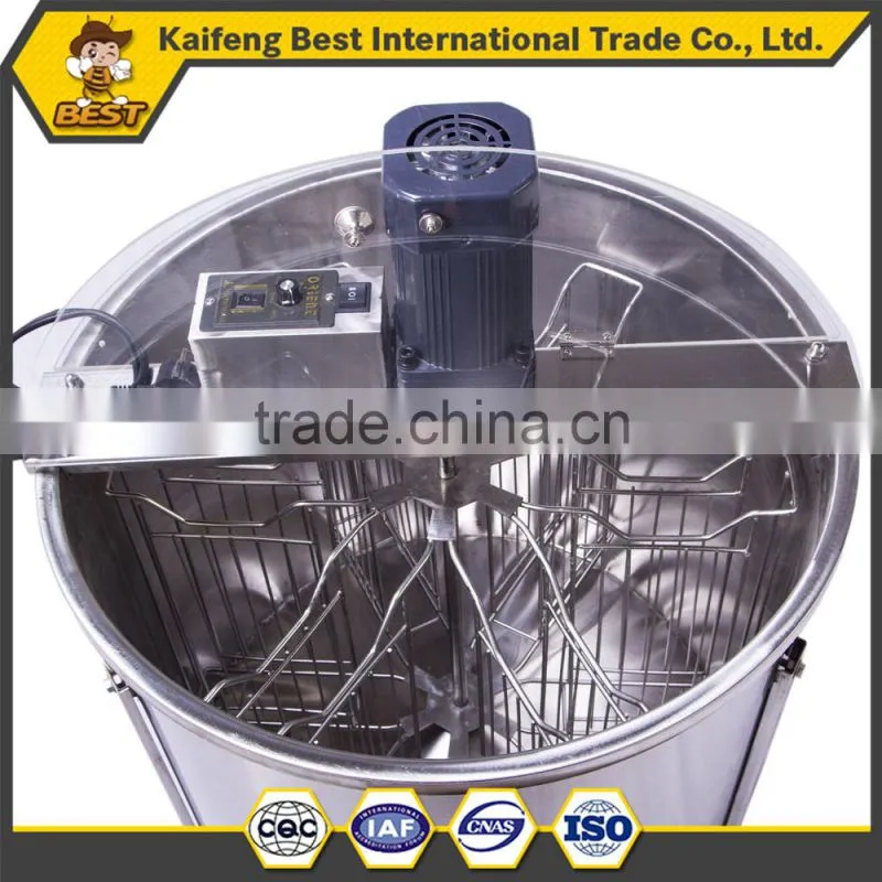 New electric 6 frame honey extractor hot sale