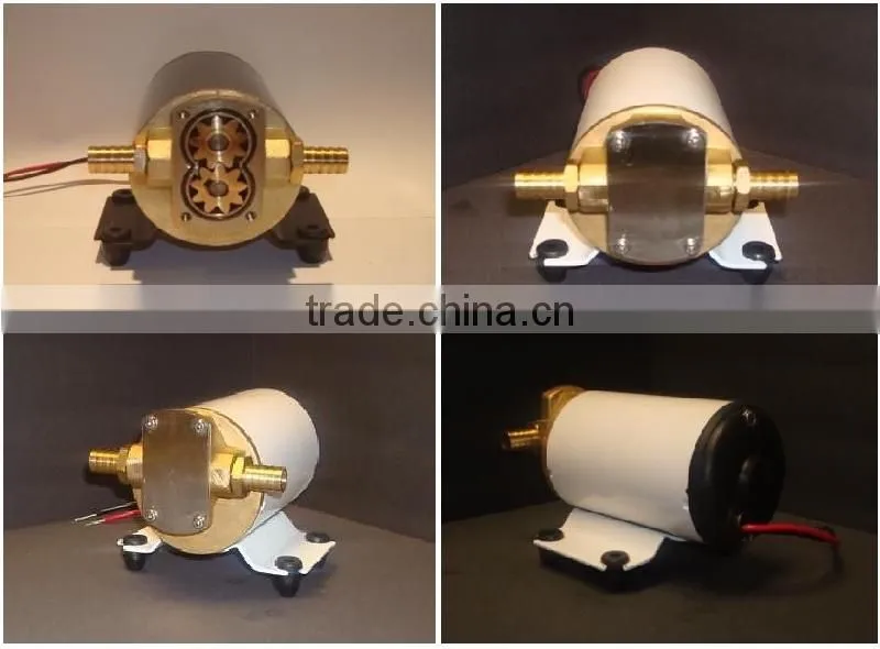 portable 12V dc low pressure electric gear oil pump