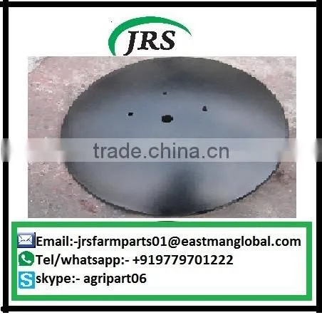 Plain harrow disc with hexagon hole with carbon steel