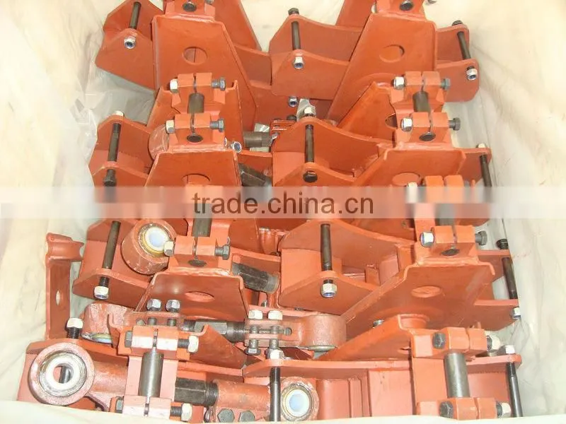Germany Tandem Axle China Truck Trailer Mechanical Suspension