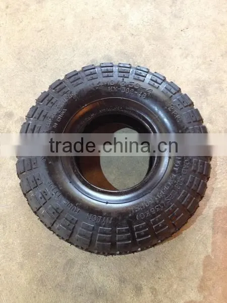 wheel barrow air rubber tyres 3.50-4