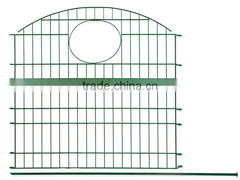 Garden fence lawn edging