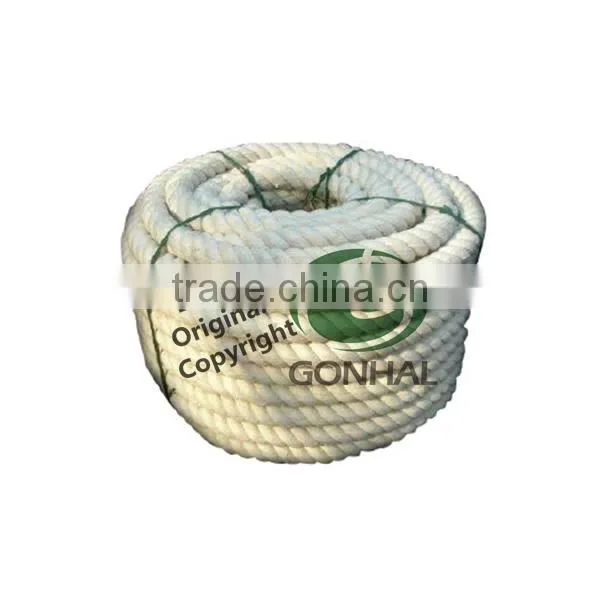 Gonhal Cotton 3 Strands Twisted Rope 4mmx10m
