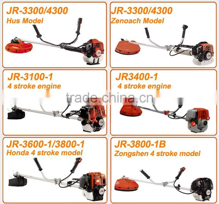 Long working life backpack brush cutter BG-3400-1
