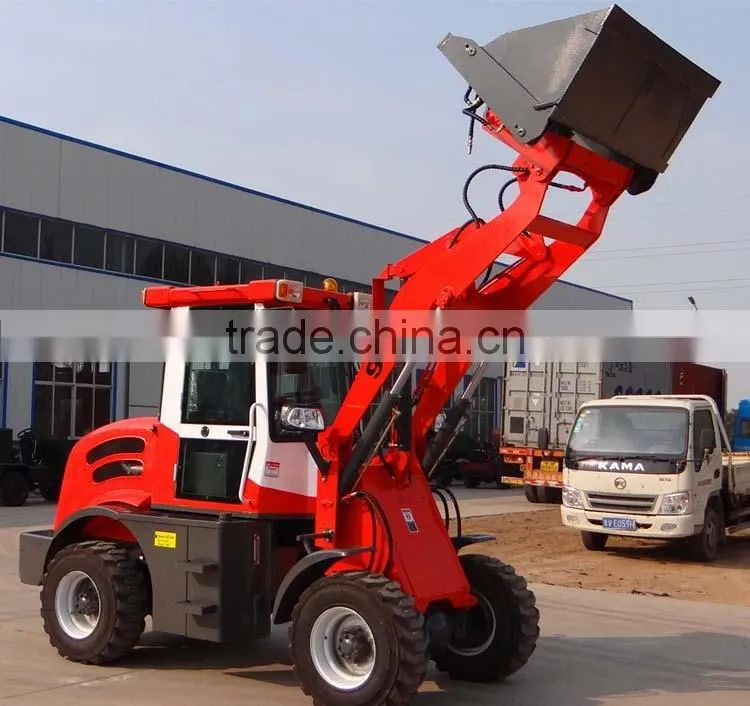 China Construction Machinery 0.7 m3 Fornt Loader 1500kg Wheel loader hot sale.