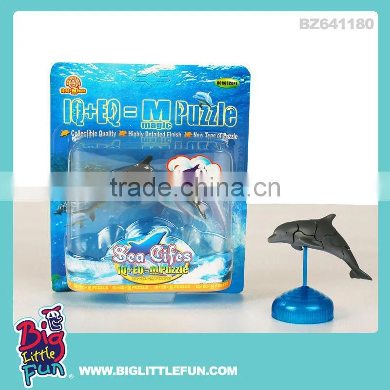 KIDS ASSEMBLY MARINE LIFE TOY 3D MAGIC PUZZLE