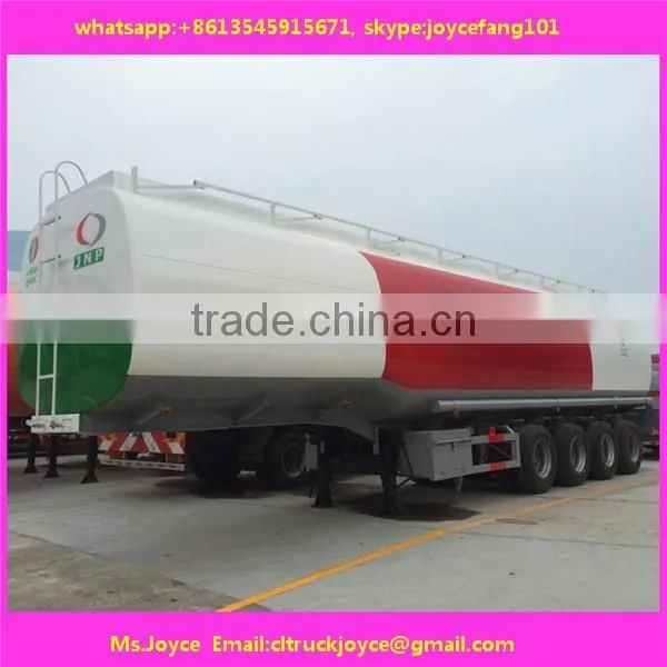 44000liters aluminum 5454 tank fuel tank semi-trailer