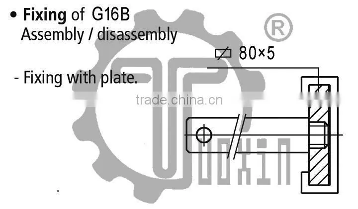G16B Profile Side guides