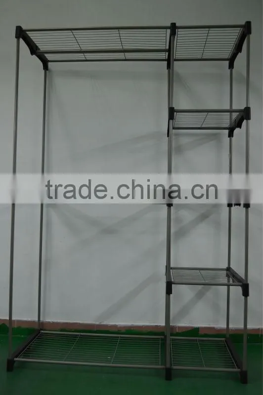 Free standing closets wardrobe frame