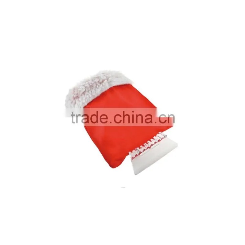 Hot selling customized plastic ice scraper with glove