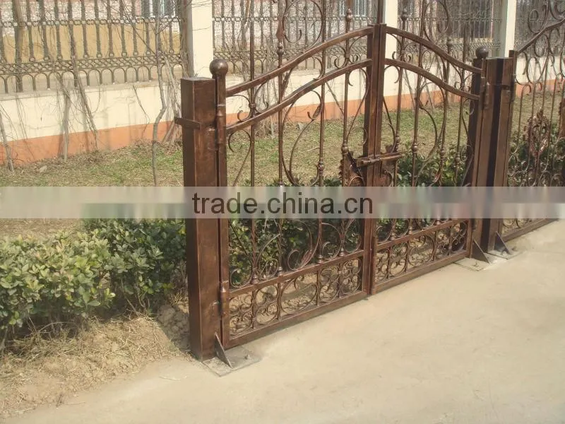 antique decorative garden cast iron gate design