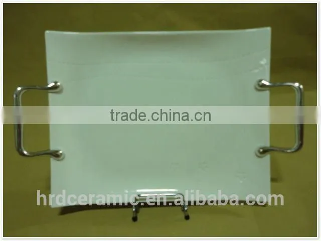 chaozhou stock Japanese ceramic plate with handle