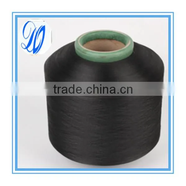 Polyester/ spandex dyed yarn 2050 spandex covered yarn