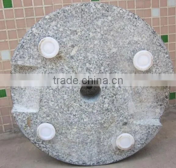40KGS Garden Handle Round Marble Parasol Base CMRH-40