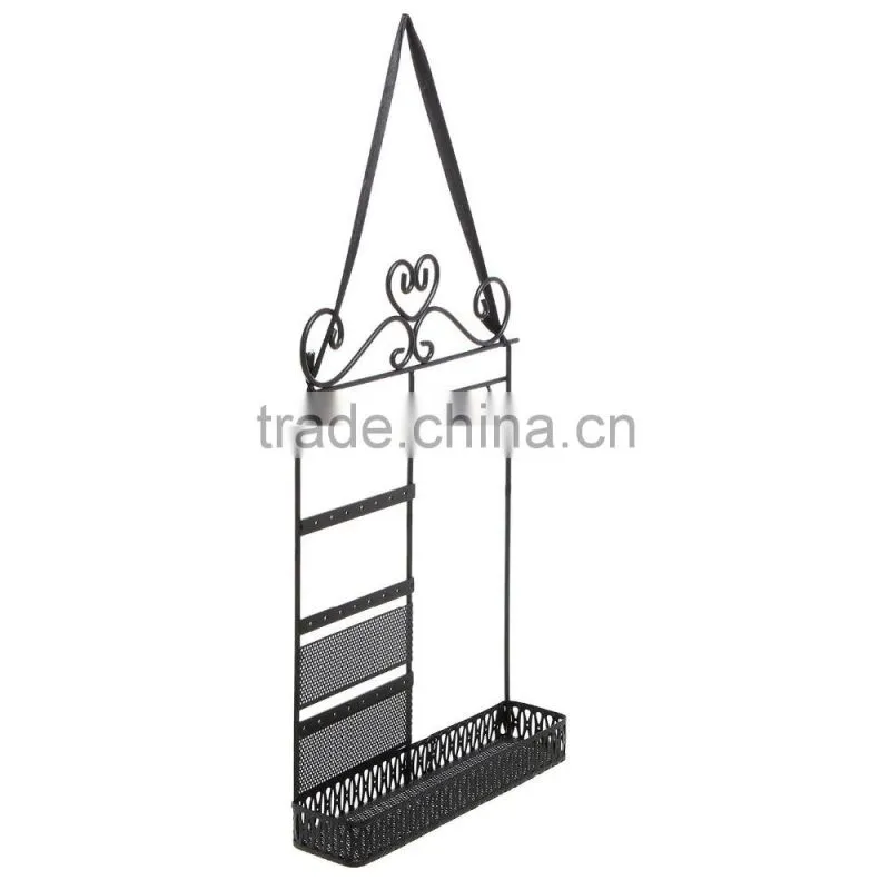 Scrollwork Design Hanging Jewelry Display Rack