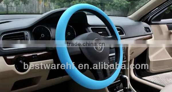 2016 new Girl use unique silicone Steering Wheel Covers