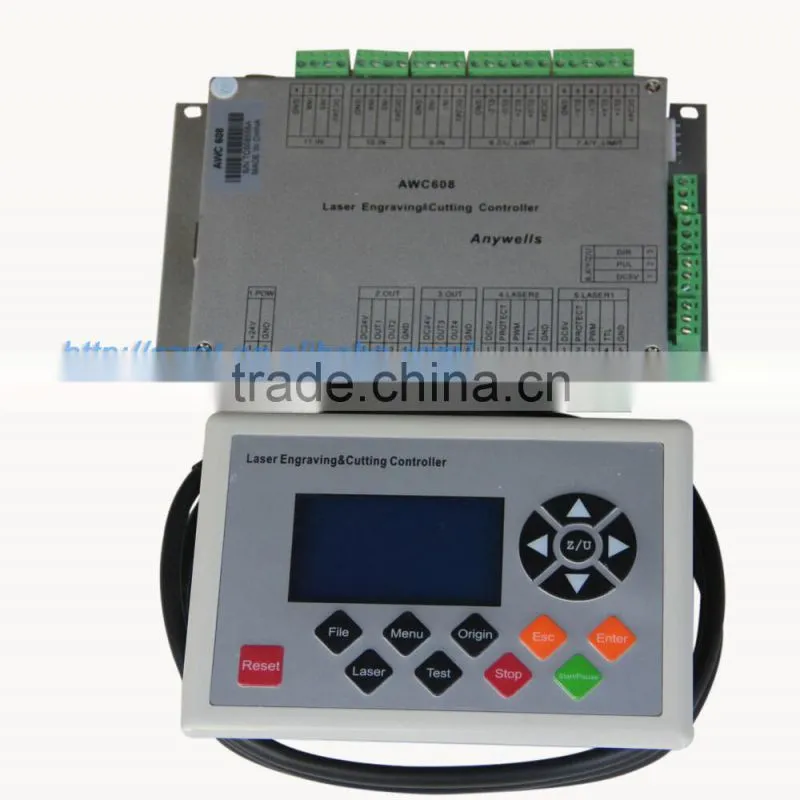 4 axis controller for co2 laser cutting and engraving machine