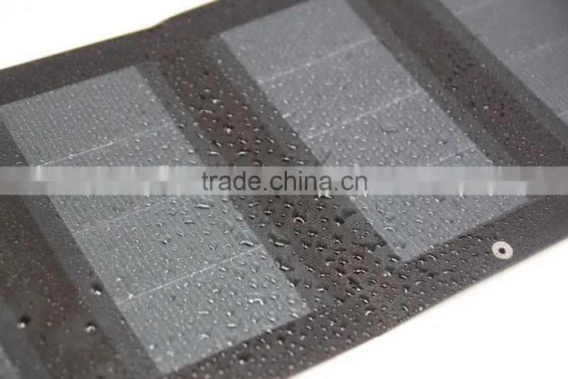 CIGS flexible 8W portable solar power charger,solar panel,solar cell,laminate,for mobile, pad,camera