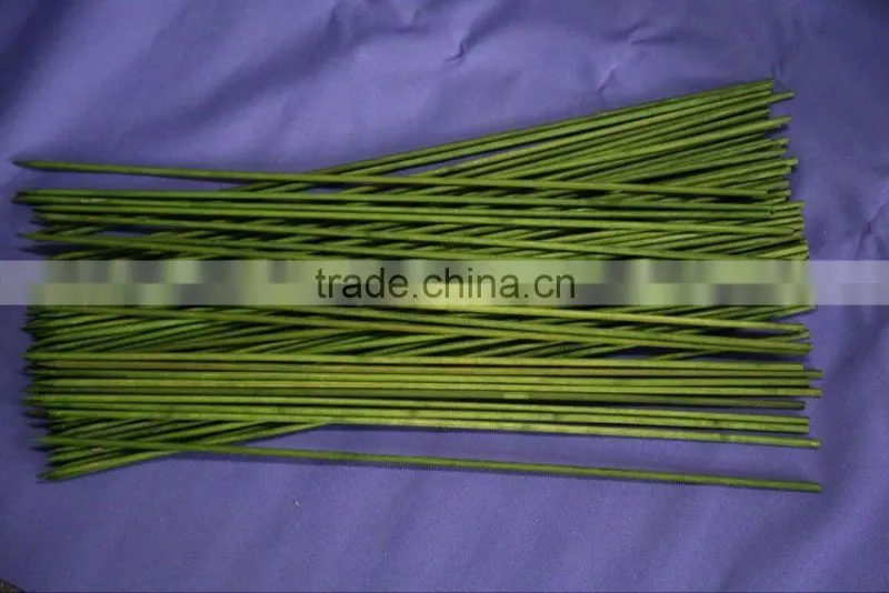 Natural Dyed Bamboo Flower Rods for Sale