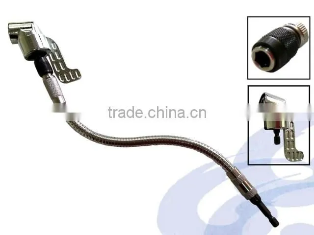 Right Angle Screwdriver With The Quick Chuck 30cm Flexible Axle