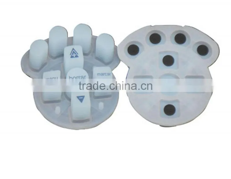 Hottest Newest customized soft silicon push button rubber button