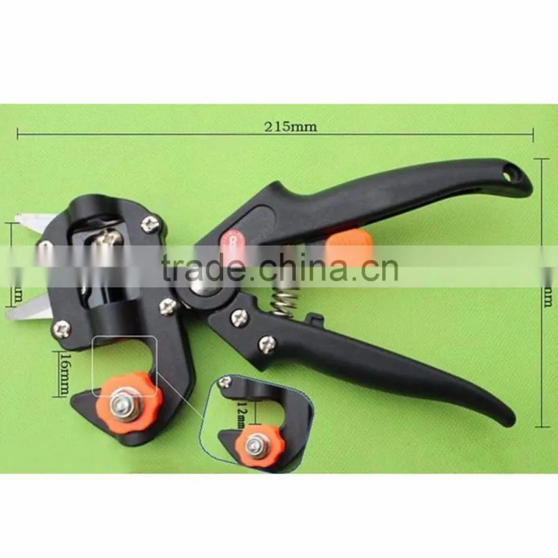Garden Grafting Machine Set Pruning Shears Pruners Scissors Tree Cutting Tool